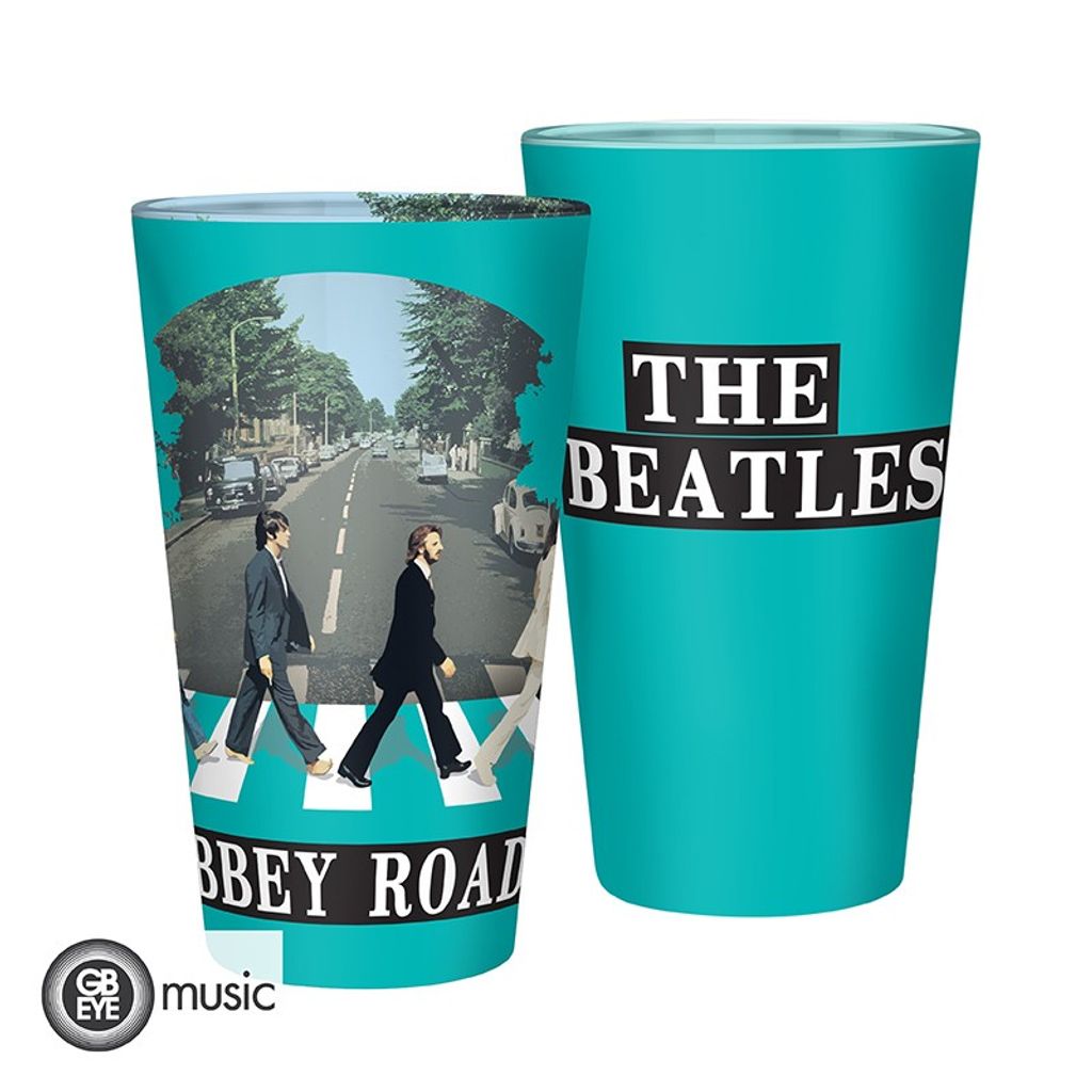 The Beatles Trinkglas - Abbey Road (400 ml) Produktbild 