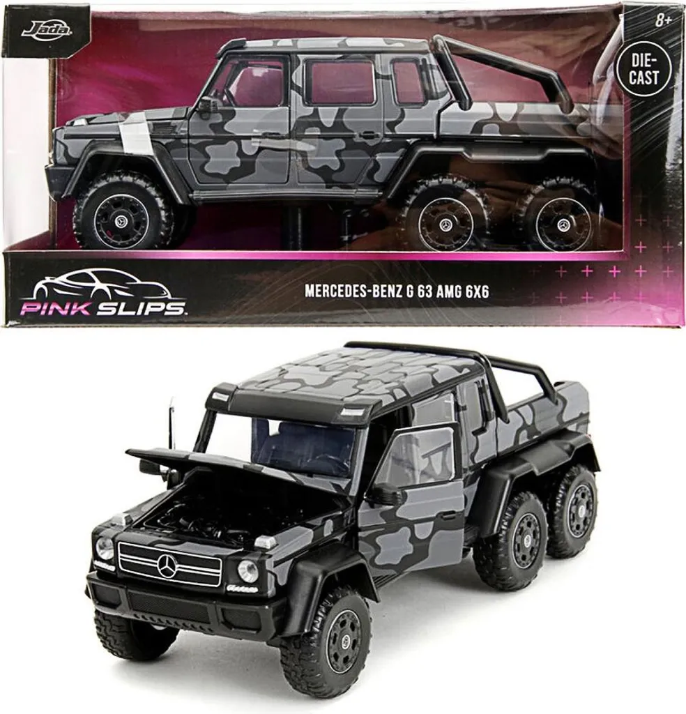 Mercedes Benz AMG G63 Jada Pink Slips 1:24 - Modèle réduit de luxe