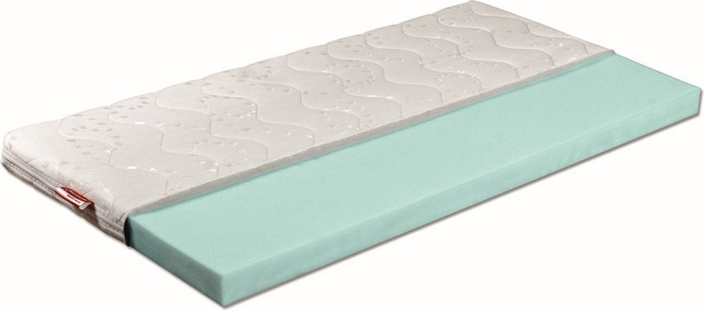 Matratzenauflage Benab Bambino Klasik Matratze 60 x 120 cm H3 hart 6 cm hohe Topper, PUR