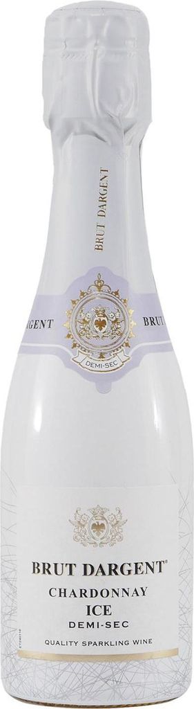 Brut Dargent Chardonnay ICE Sekt -halbtrocken- (6 x 0,2L) Produktbild 
