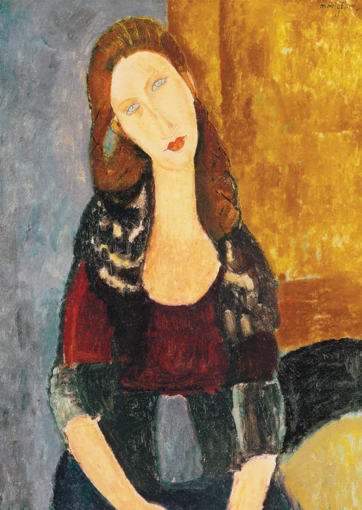 Puzzle de collection 1000 pièces Portrait de Jeanne Hébuterne Modigliani