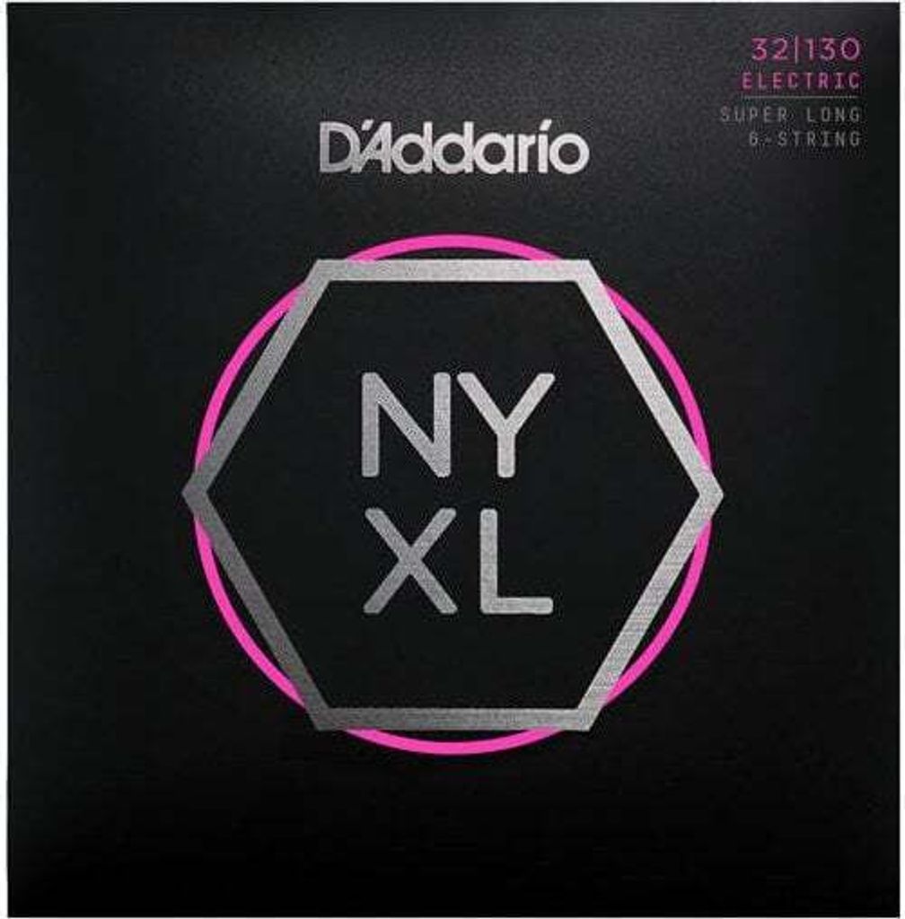 D'Addario NYXL32130SL Saiten für 6-saitigen E-Bass