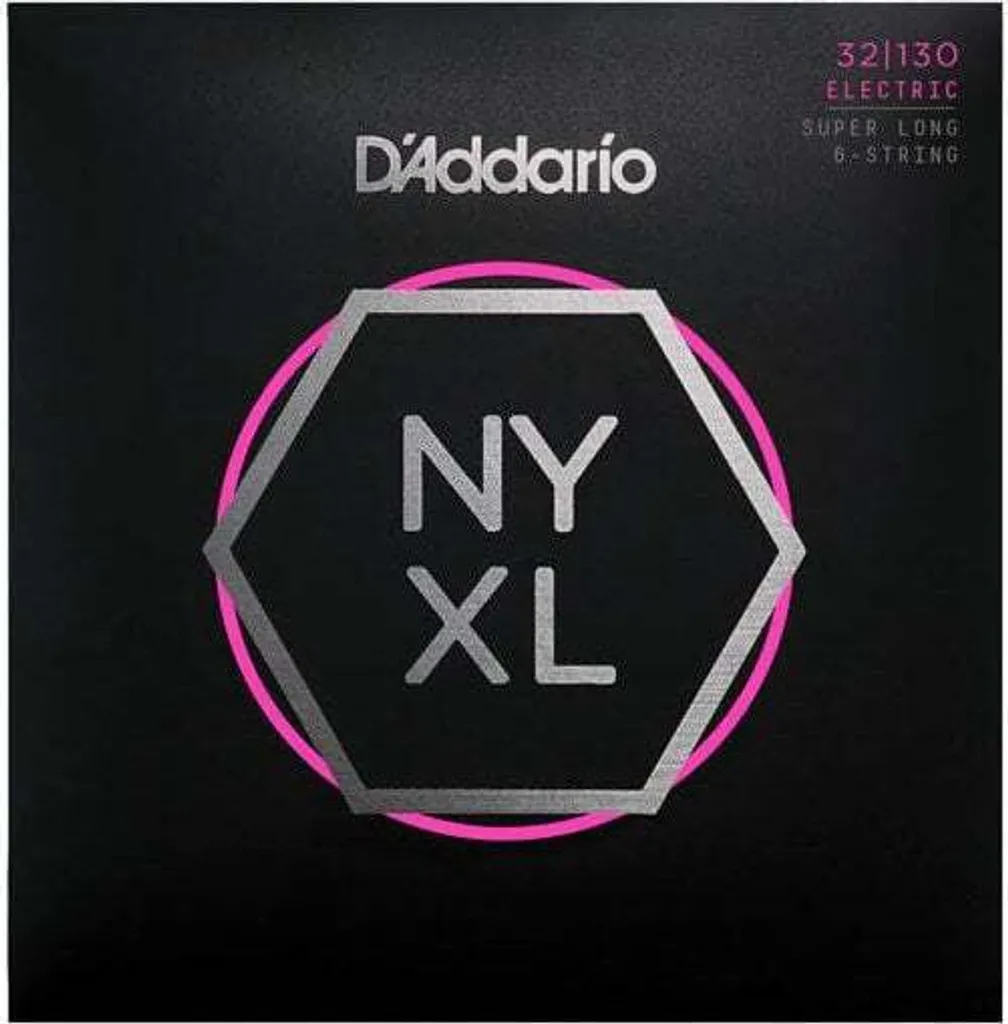 D'Addario NYXL32130SL : Cordes Basse 6 Cordes Finissez-en avec la casse