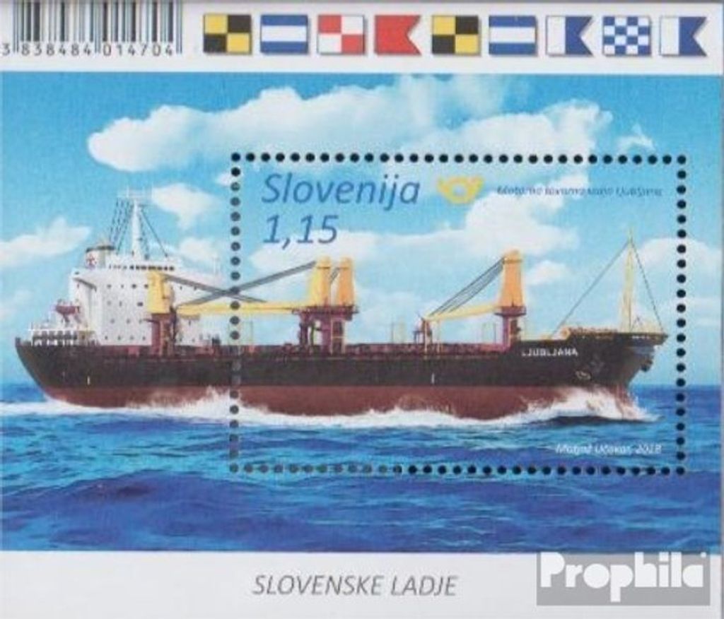 Briefmarken Slowenien 2018 Mi Block107 (kompl.Ausg.) postfrisch Slowenische Schiffe