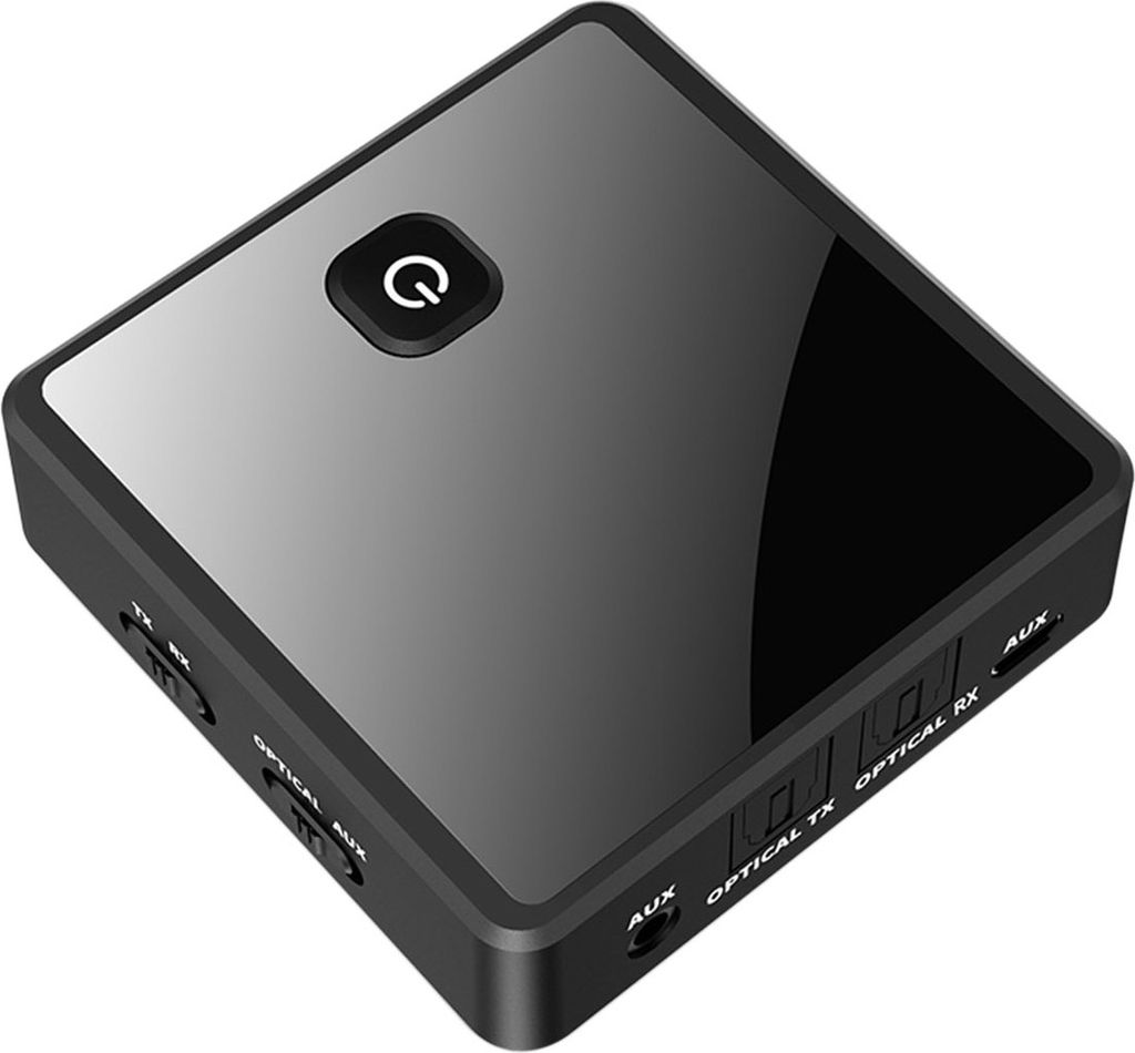 ZF-380 2 in 1 Bluetooth 5.0 Sender Empf?nger TV Lautsprecher 3,5 mm AUX Optischer Adapter Audio Musik Drahtloser Sender Empf?nger fš¹r PC TV Auto...