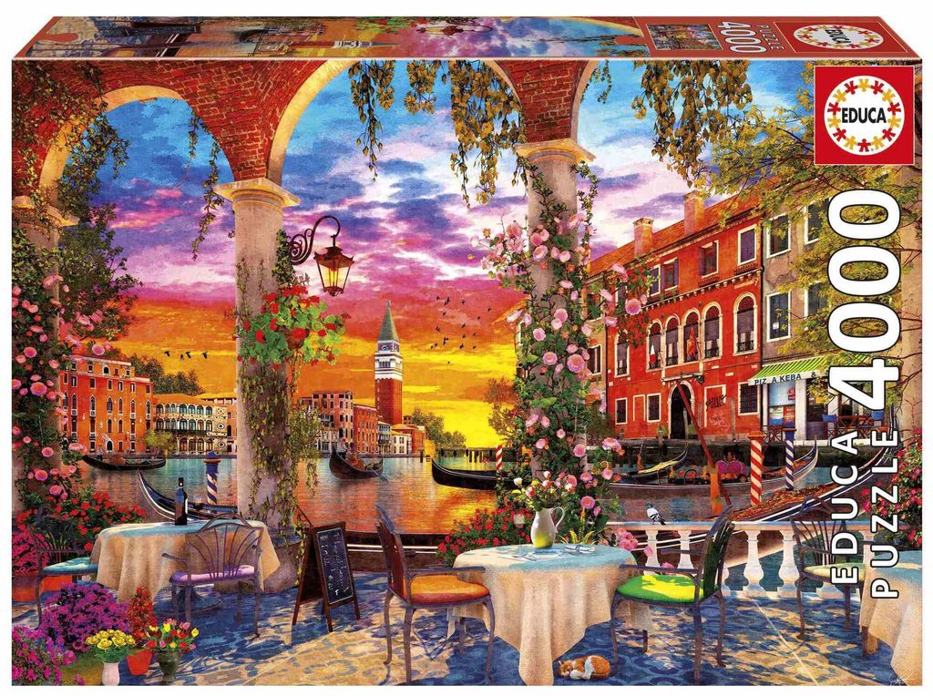 Educa Puzzle Venedig 4000 Teile Karton Puzzle Erwachsene Produktbild 