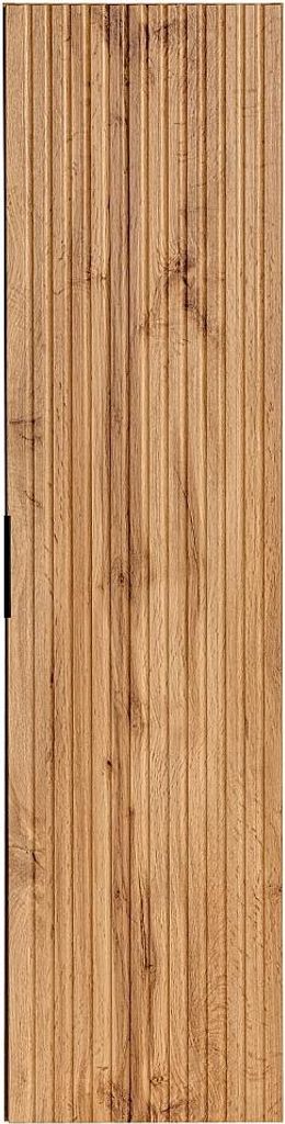 Geriffelter Hängesockel für Badezimmer - Natürliches Licht - Höhe 140 cm - ZEVARA
