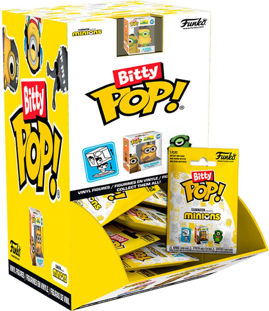 Statuetta Funko POP Bitty Despicable me MIX Minions Immagine del prodotto 