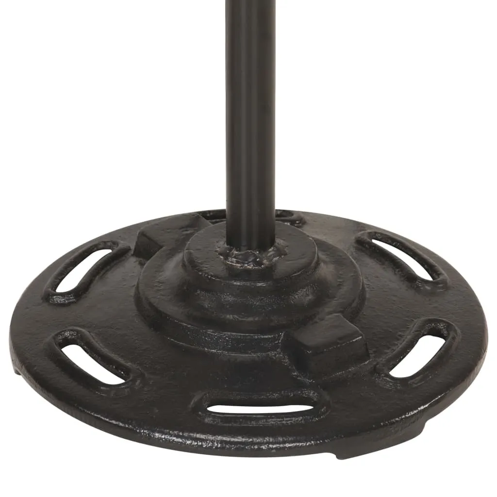 Lampadaire 2 flammes E27 finition Argentée - Structure en fonte stable - 7