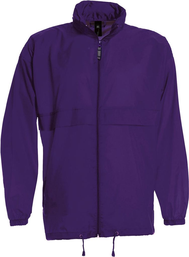 B&C JU800 | Jacket Sirocco / Uni - Farbe: Purple - Größe: S