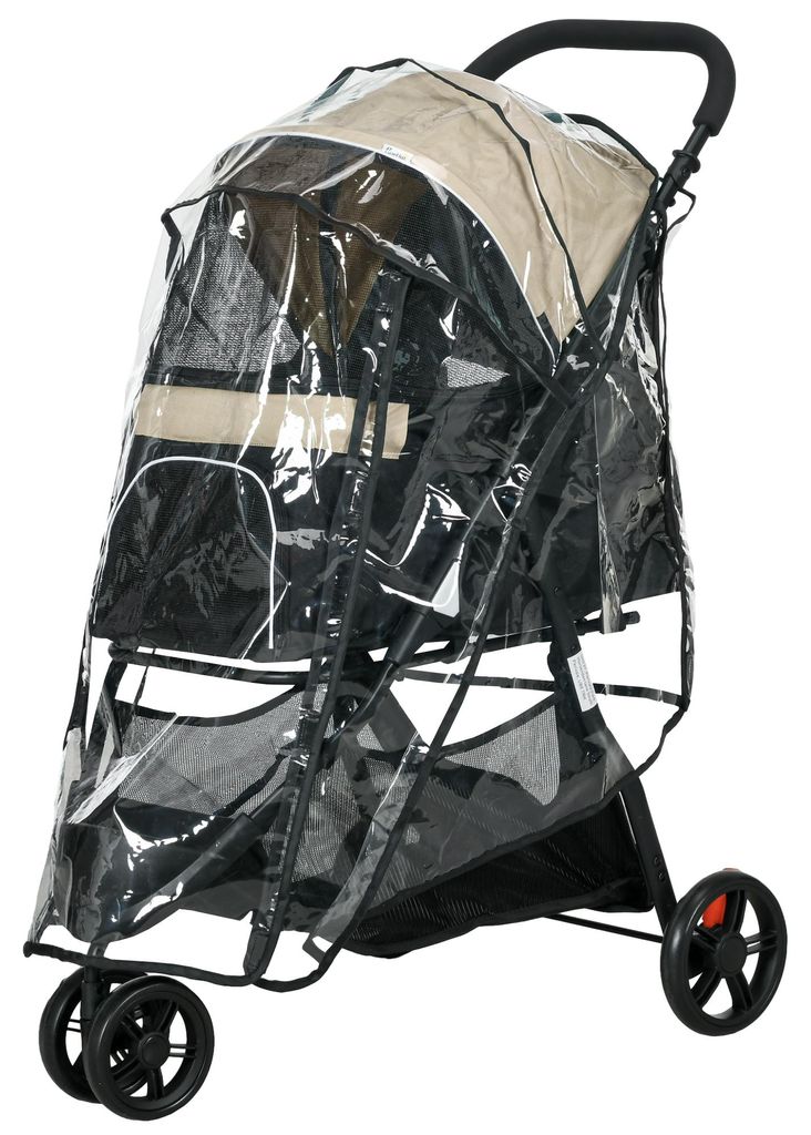 PawHut 2-in-1 hondenwagen, hondenbuggy met Productafbeelding 