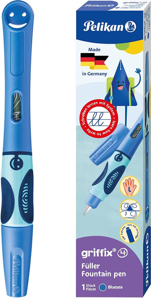 Pelikan griffix® Patronenfüller blau A (für Anfänger) Produktbild 21