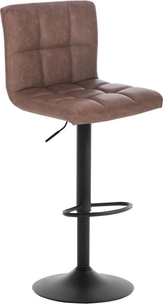 WOLTU Barhocker Tresenhocker mit Rückenlehne Kunstleder in Produktbild 
