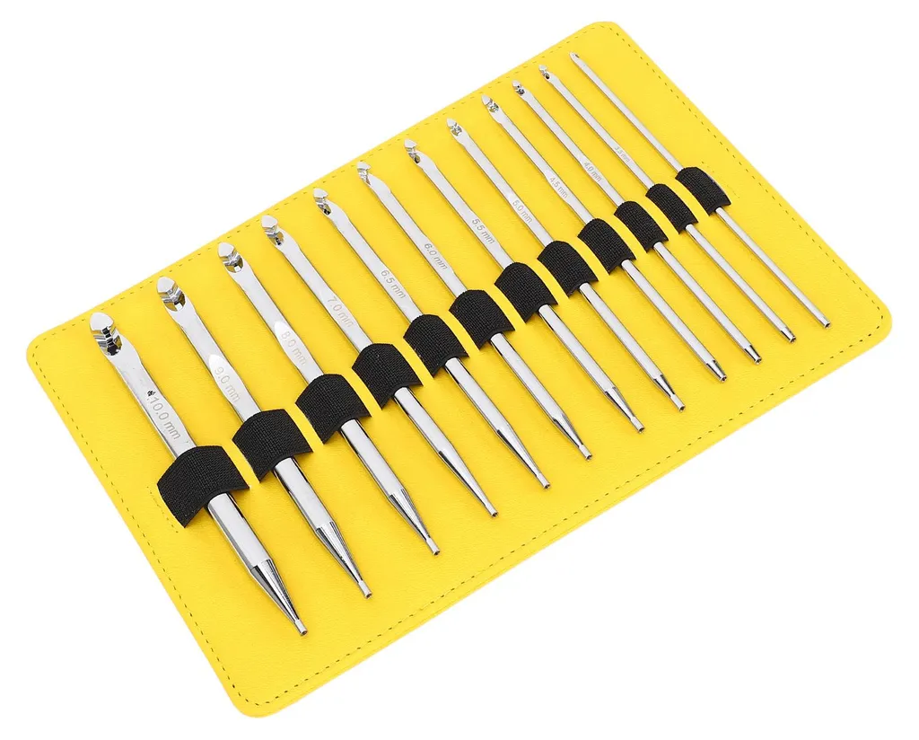 Kit Aiguilles Circulaires Interchangeables - 12 Tailles de 3mm à 10mm - 2