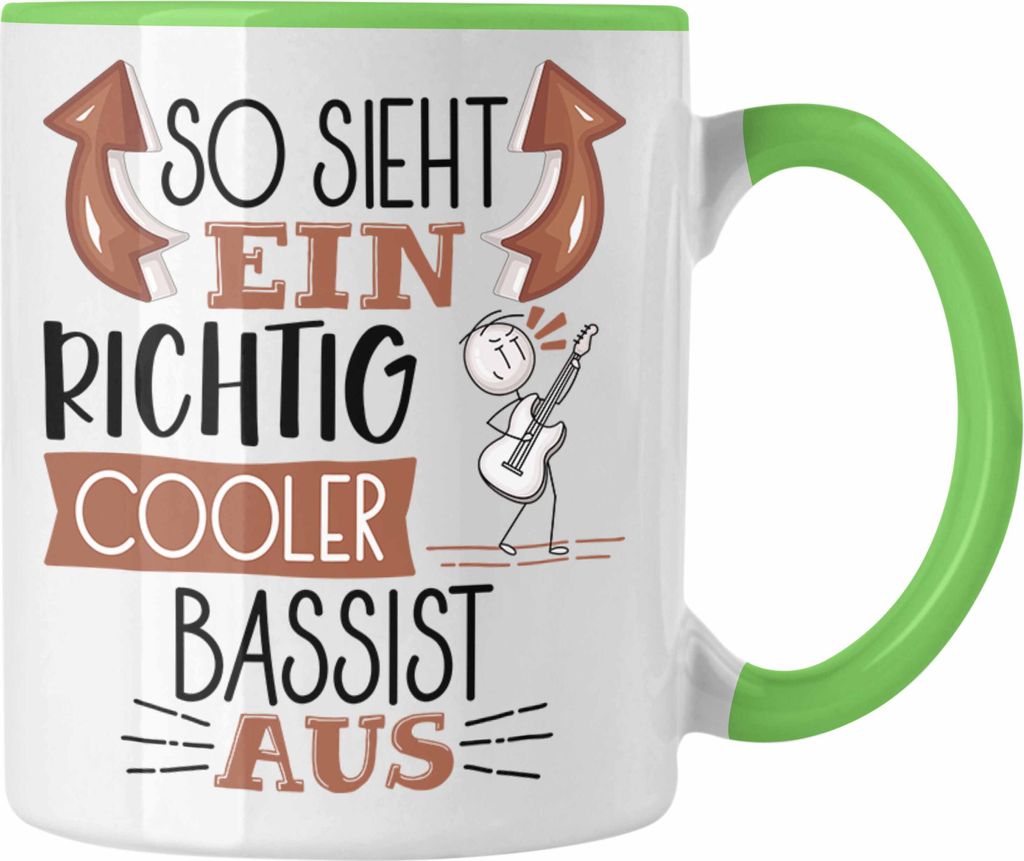 Trendation - So Sieht Ein Richtig Cooler Bassist Aus Tasse Produktbild 
