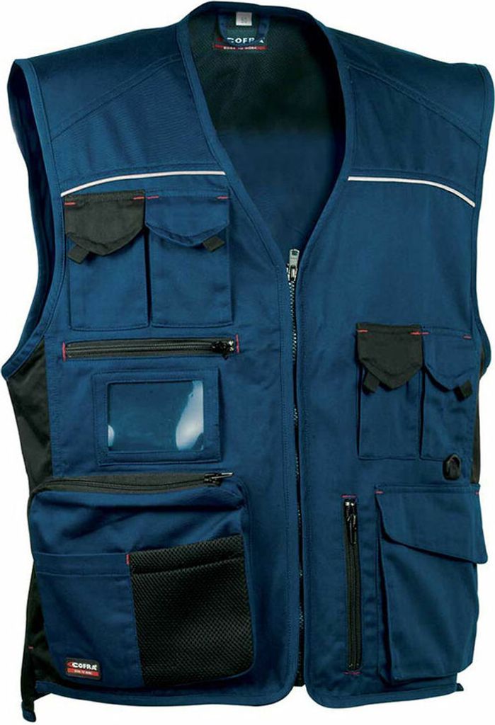 Expert Weste Dunkelblau Schwarz Cofra Größe 56