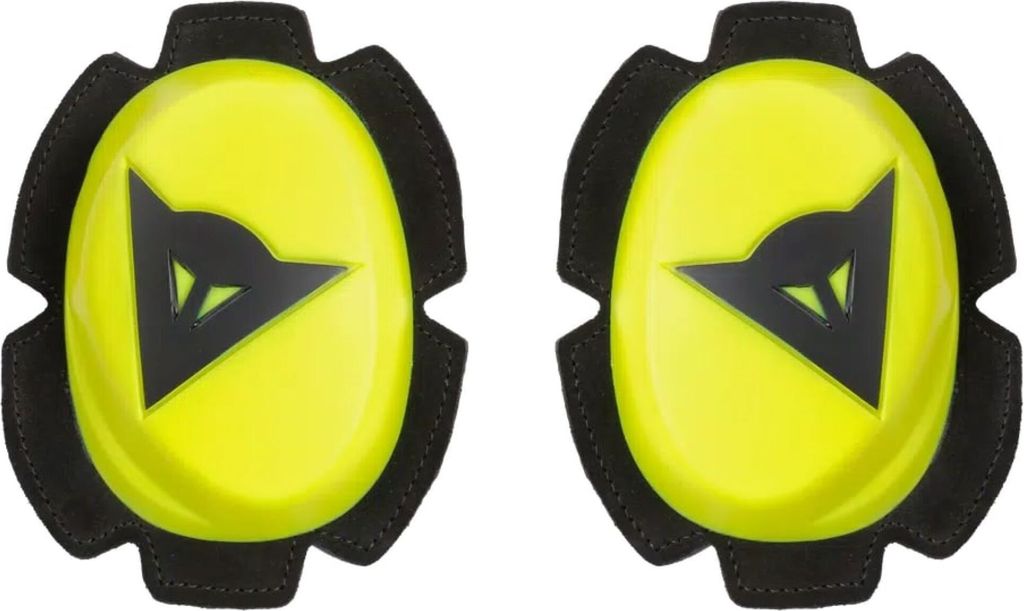 Dainese Pista Knee Slider Giallo Fluo/Nero UNI Slidery Immagine del prodotto 