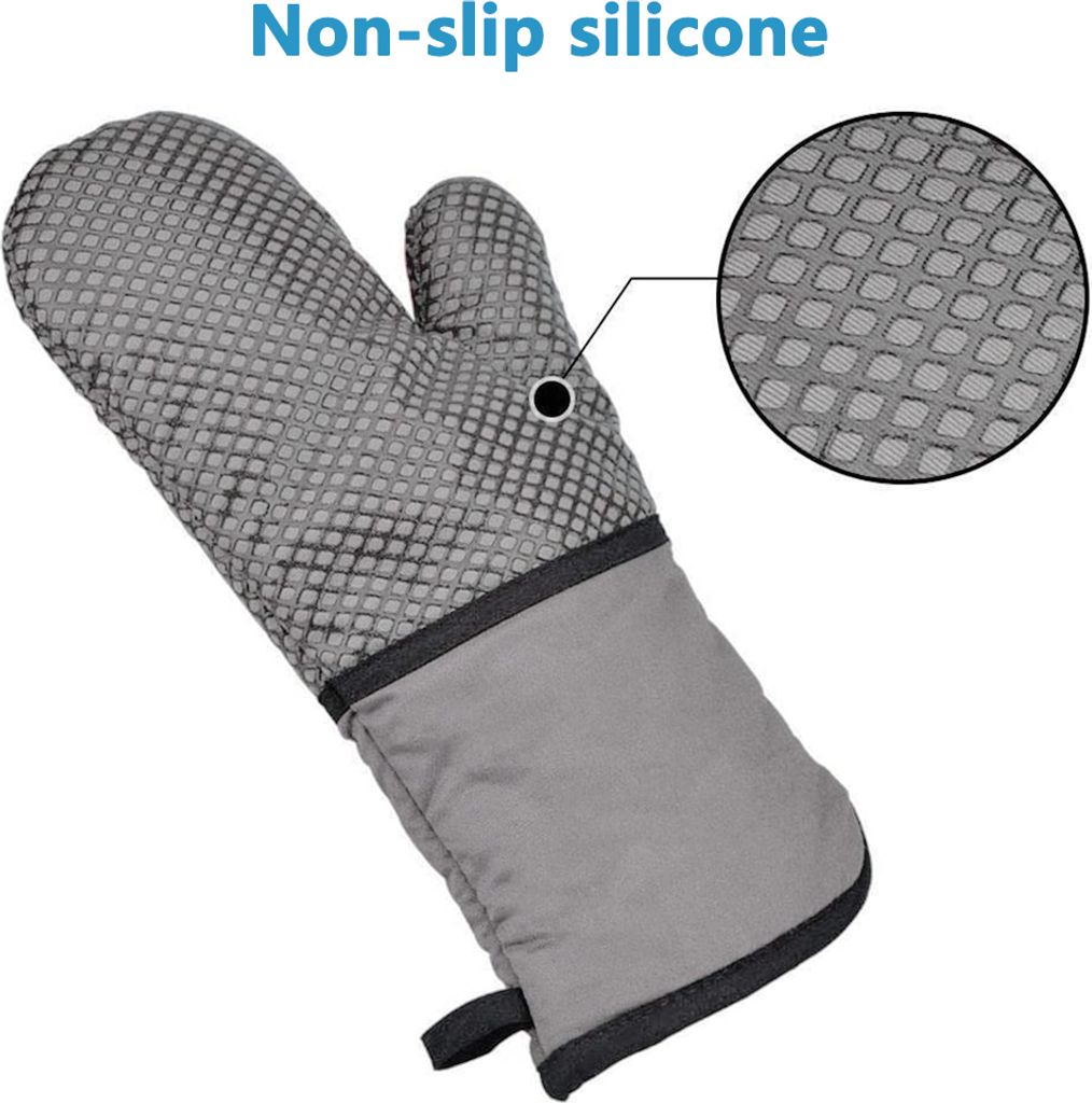 Doppelt hitzebeständige Ofenhandschuhe, Backhandschuhe