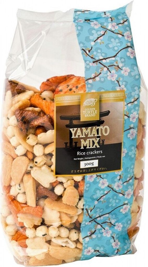 [ 300 g ] GOLDEN TURTLE Reiscracker - Mix Yamato / Cracker Immagine del prodotto 