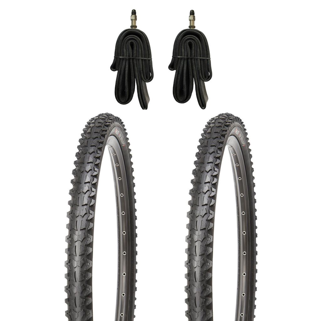 2x 26x1.95 Zoll MTB Reifen 53-559 inkl. 2x Schlauch DV Produktbild 