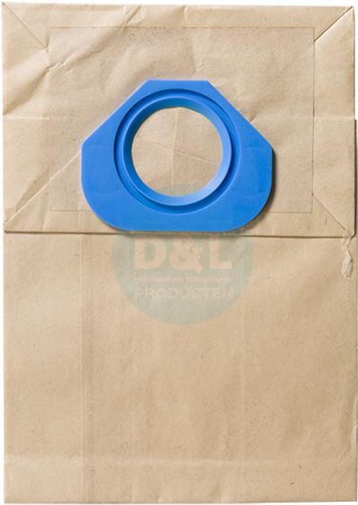 Nilfisk Staubsaugerbeutel GA70/GS80/90/GM90 - 10 Stück aus Papier mit Kunststoffanschluss