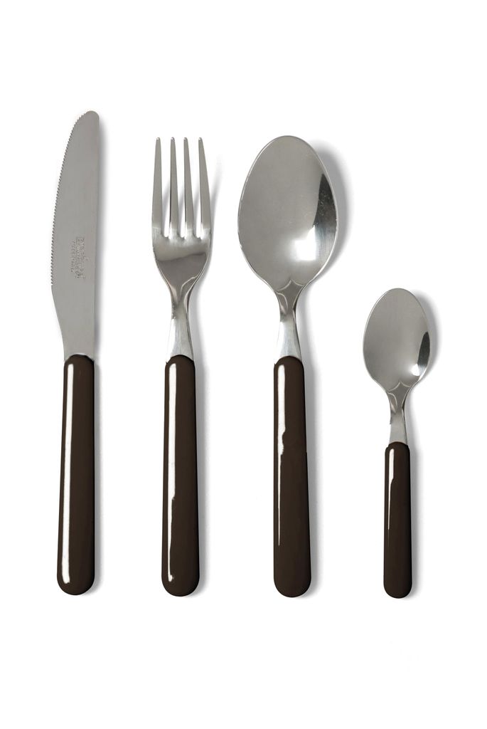 Excelsa Besteckset Of 24 Stück Fashion Stahl Schwarz