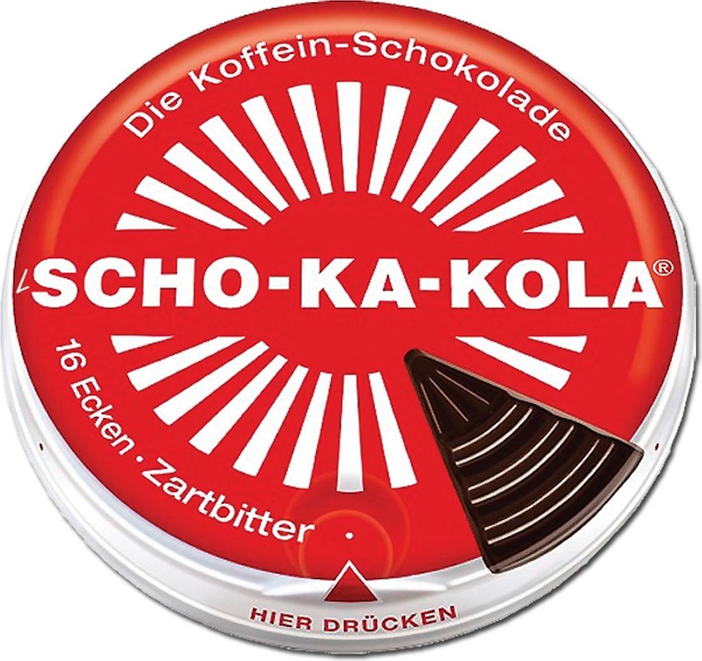 Scho-Ka-Kola Zartbitter Schokolade 100 g Dose / Produktbild 