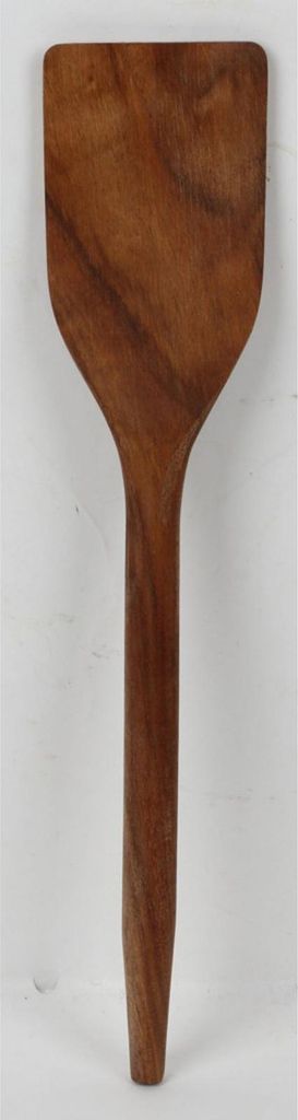 12x Pfannenwender Akazie ca. 32 cm langlebig und robust aus Akazienholz für schonendes Wenden von Pfannengerichten ideal für Antihaftpfannen