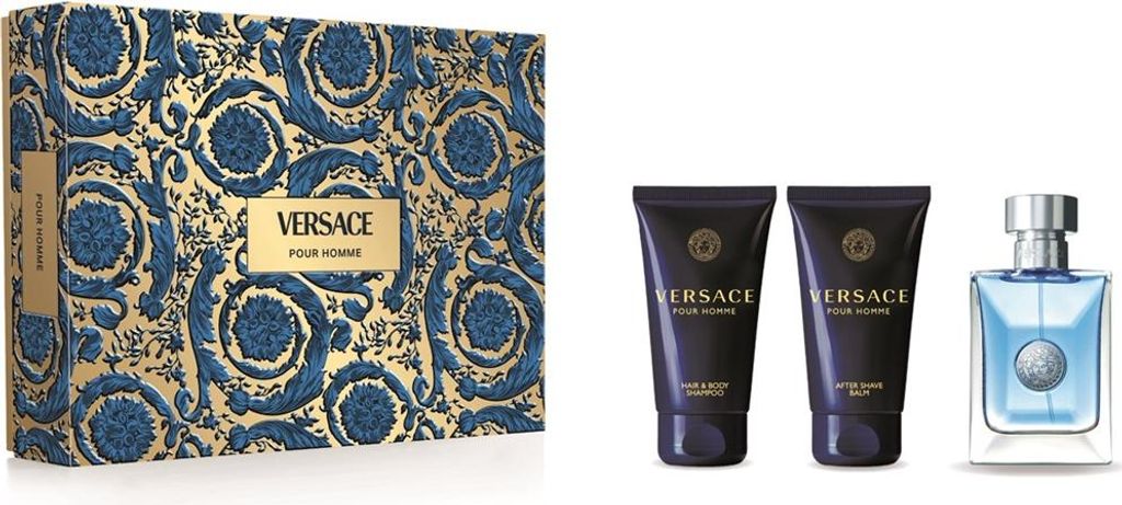 Versace Pour Homme EDT 50 ml + ASB 50 ml + pánsky šampón 50 Obrázok produktu 