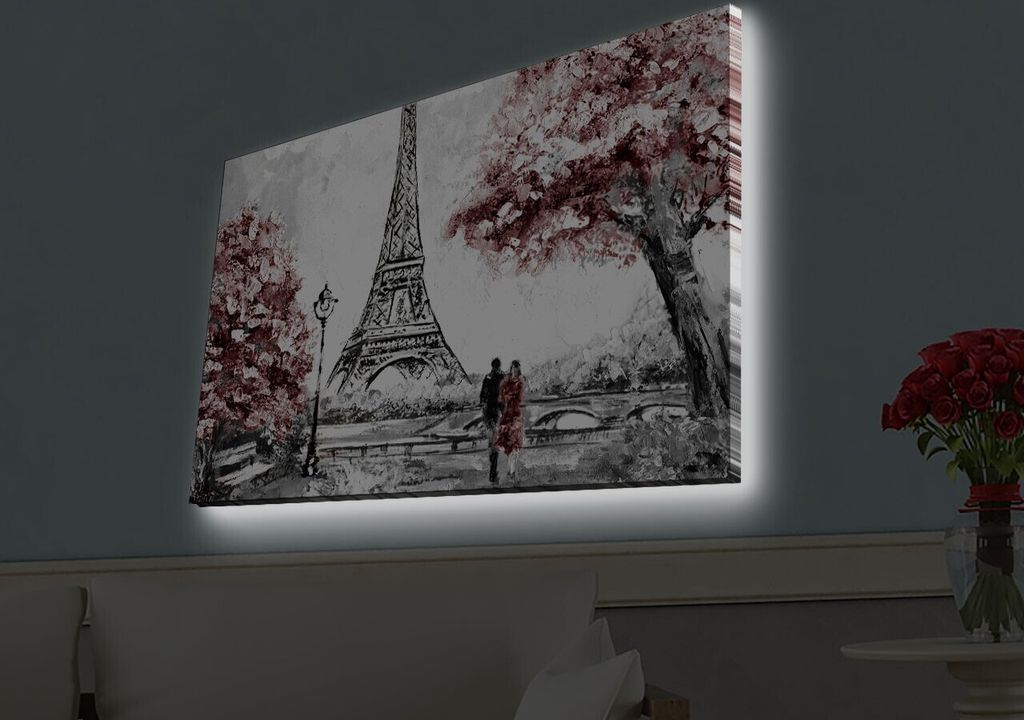 Opviq, 4570HDACT- LED4565, Bunt, Leinwandbilder, 45 x 70 Produktbild 