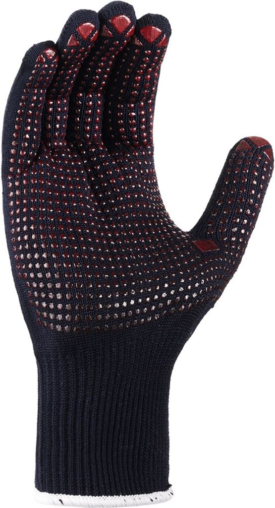 Guanti grip in nitrile con maglia in nylon