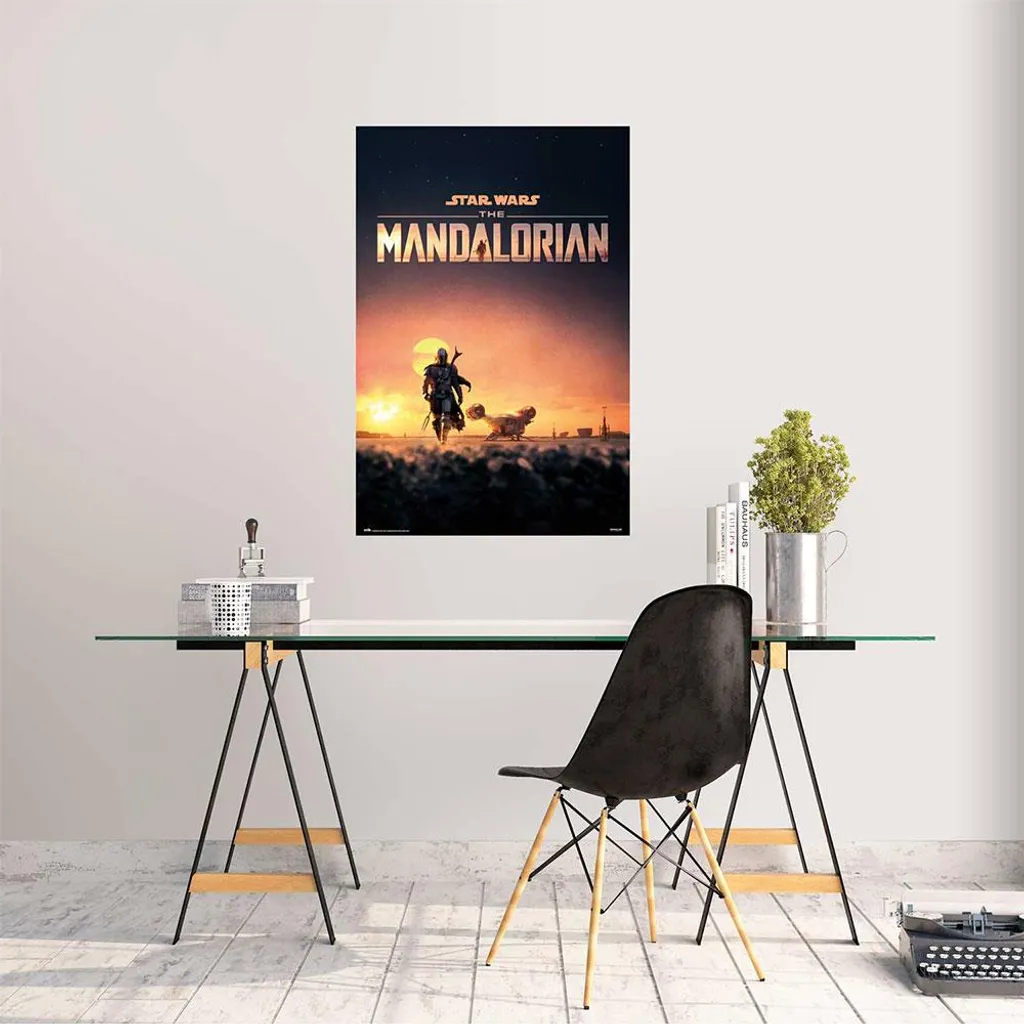 Poster The Mandalorian Haute Définition - Erik Editores Impression Premium - 2
