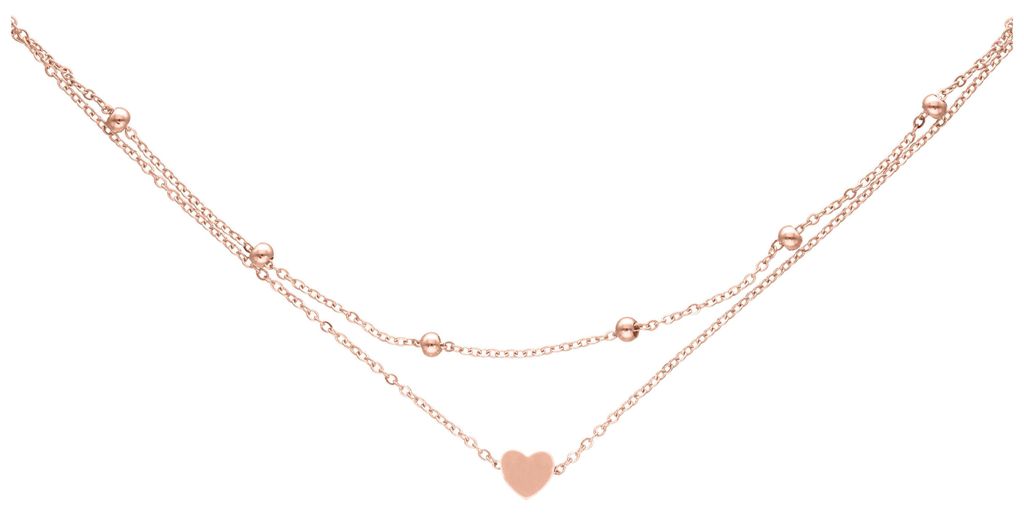 Wildcat Fußkette - Little Heart Fußkettchen  - Roségold - Produktbild 