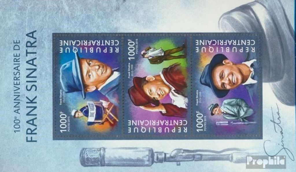 Briefmarken Zentralafrikanische Republik 2015 Mi 5276-5278 Produktbild 