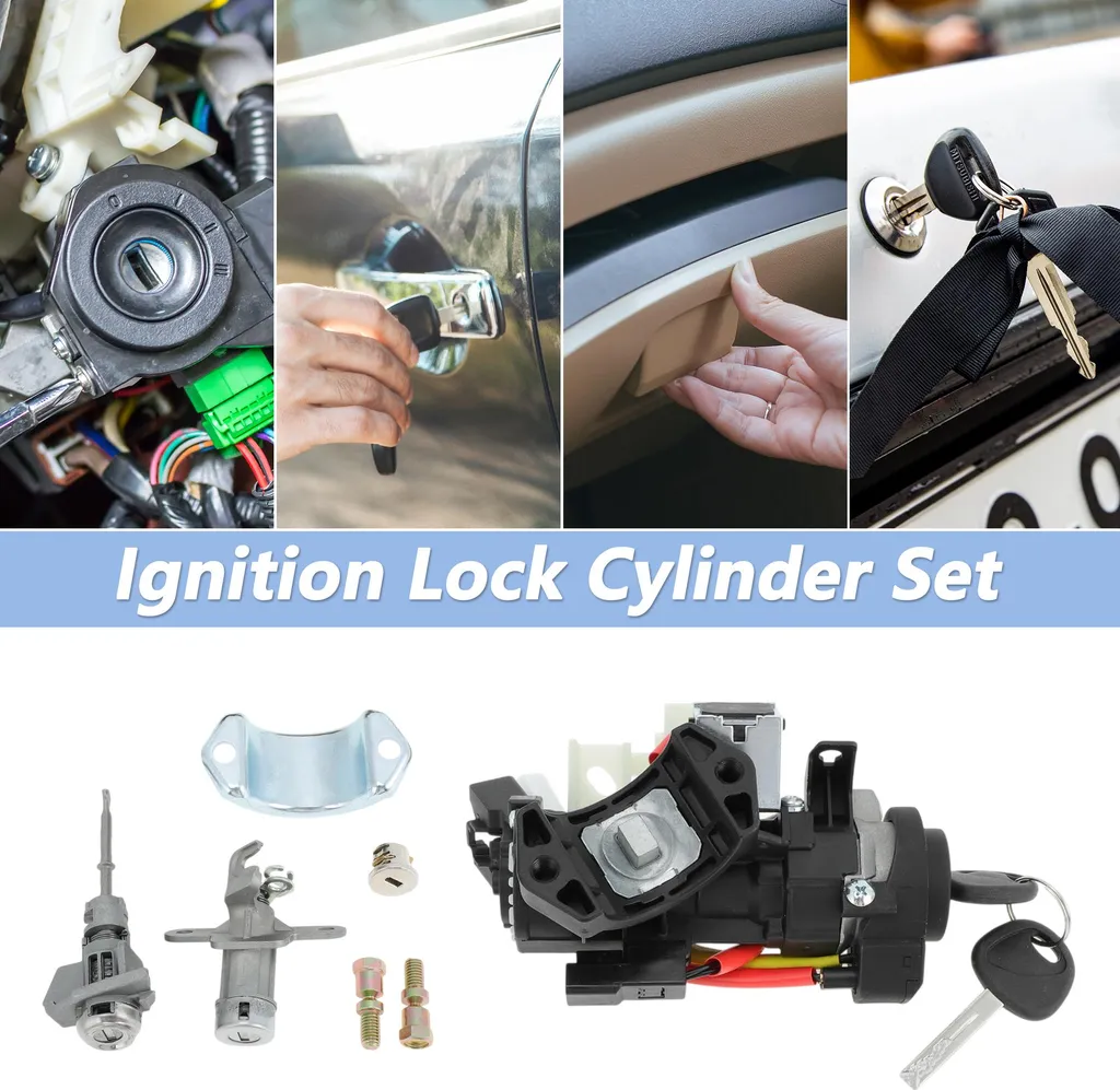 Cylindre de Serrure d'Allumage Hyundai Sonata 2015 4 Barillets Neiman