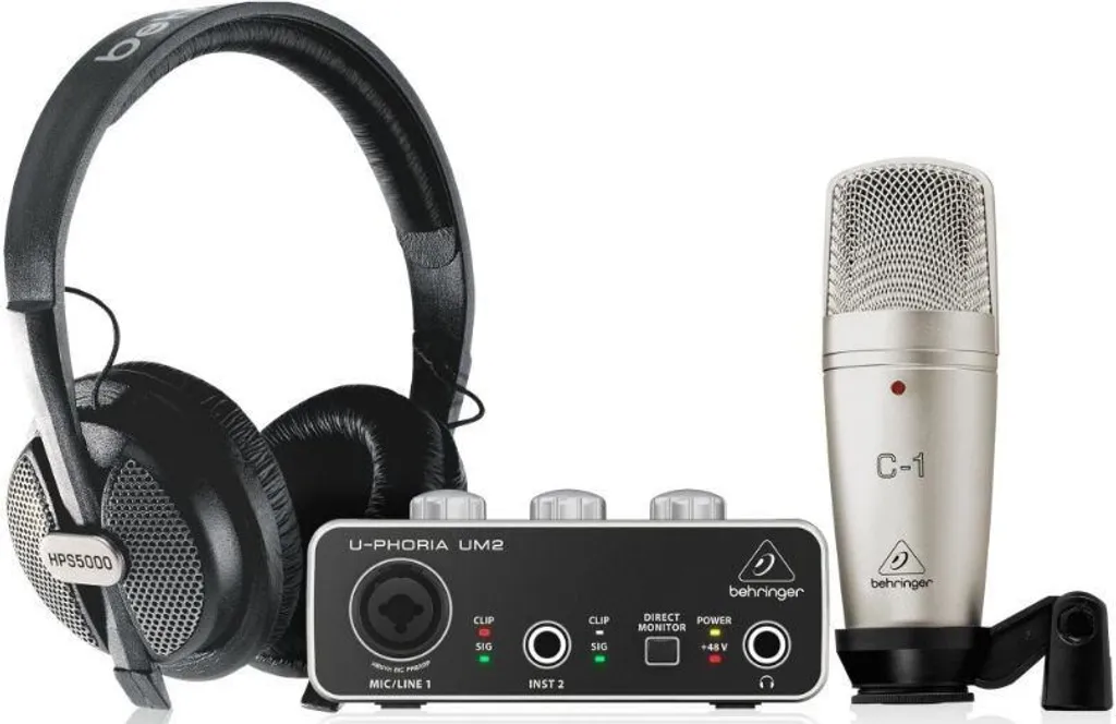 Pack Studio Behringer : fini les mauvais sons pour vos Enregistrements