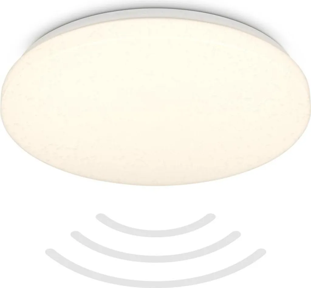 Plafoniera LED B.K.Licht IP54 con Sensore Movimento: Luce Bagno e Cucina