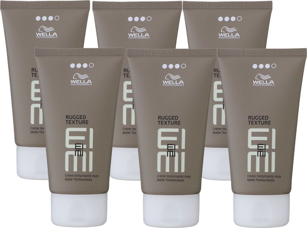 Wella Eimi Rugged Texture 6 x 75 ml Modellierpaste Set Produktbild 