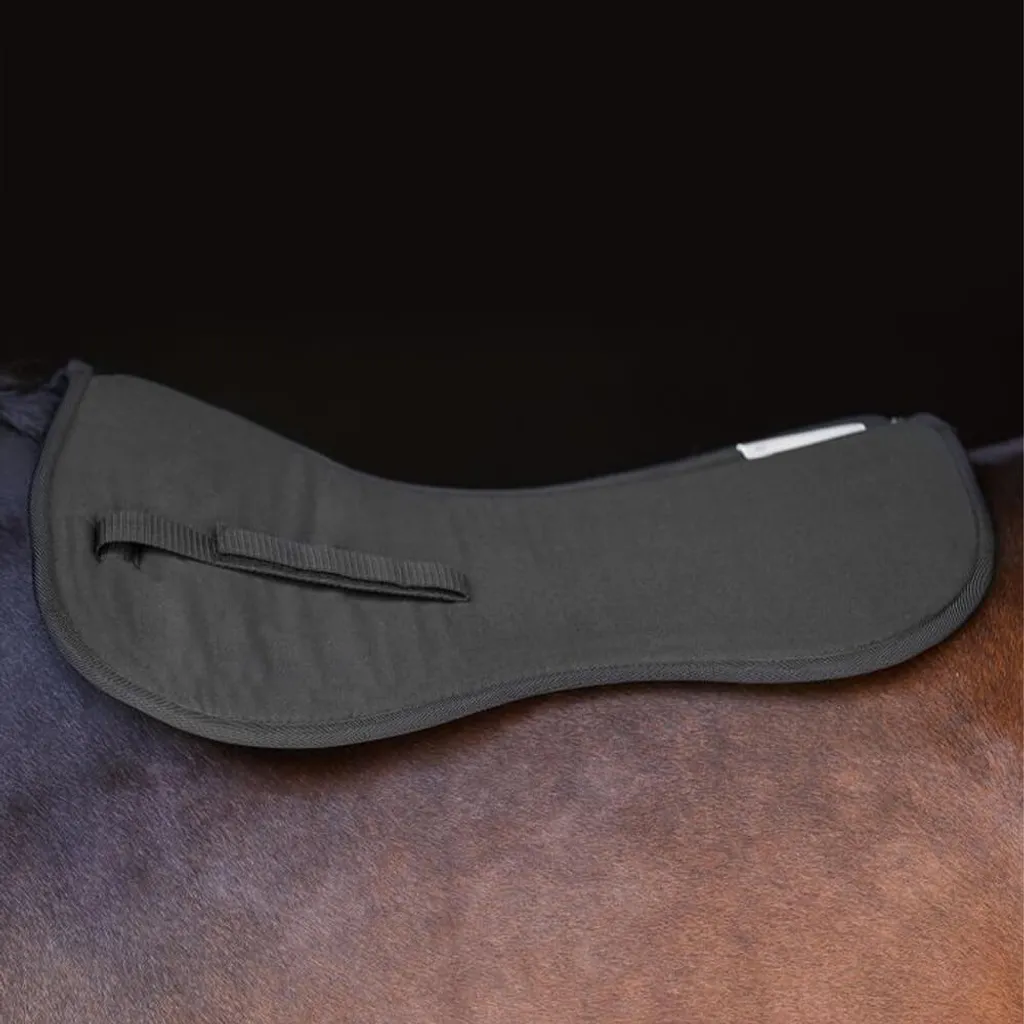 Waldhausen Cuscino da sella in schiuma di memoria, Colore:Nero, Taglia:WB