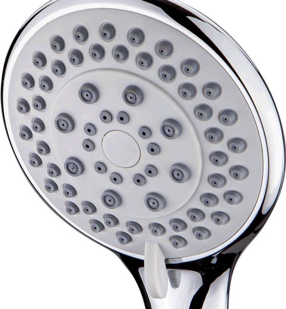 Duschkopf Handbrause 5 Massage Modi Edelstahl Schlauch 175 Produktbild 