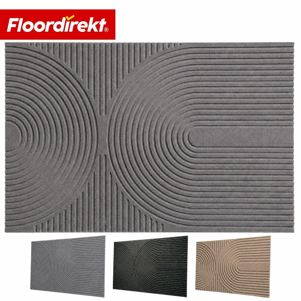 Floordirekt Tappetino antisporco Circa, tappetino lavabile Immagine del prodotto 