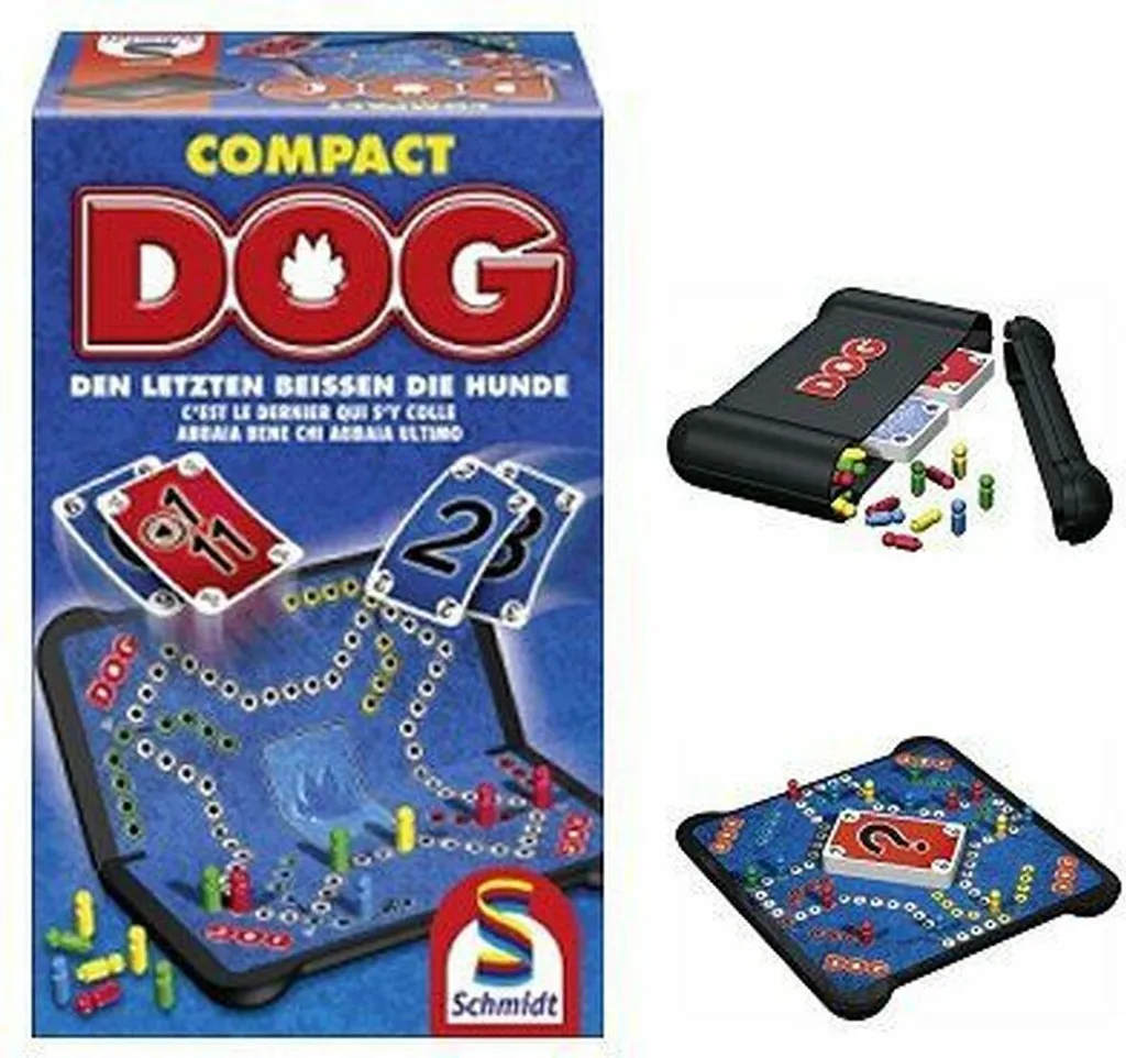 Jeu de société Schmidt Spiele Dog Compact voyage 1000 pièces