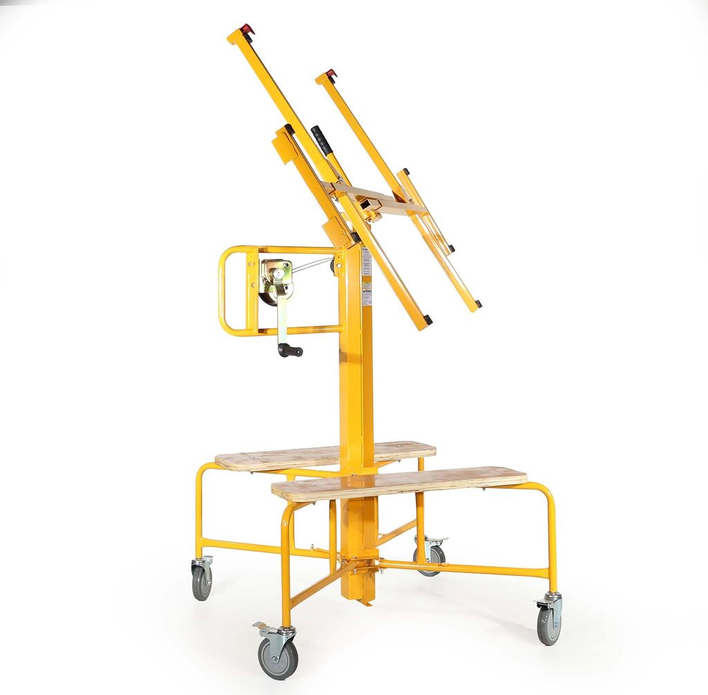 Podnośnik panelowy Wiltec do maks. 75 kg, wysokość 145-350 Zdjęcie produktu 