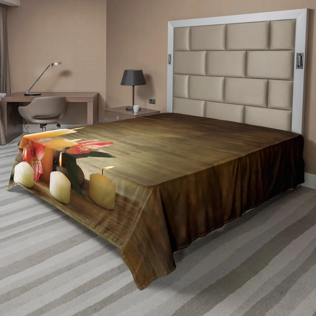 Drap de lit supérieur pour ambiance relaxation spa et massage 205cm