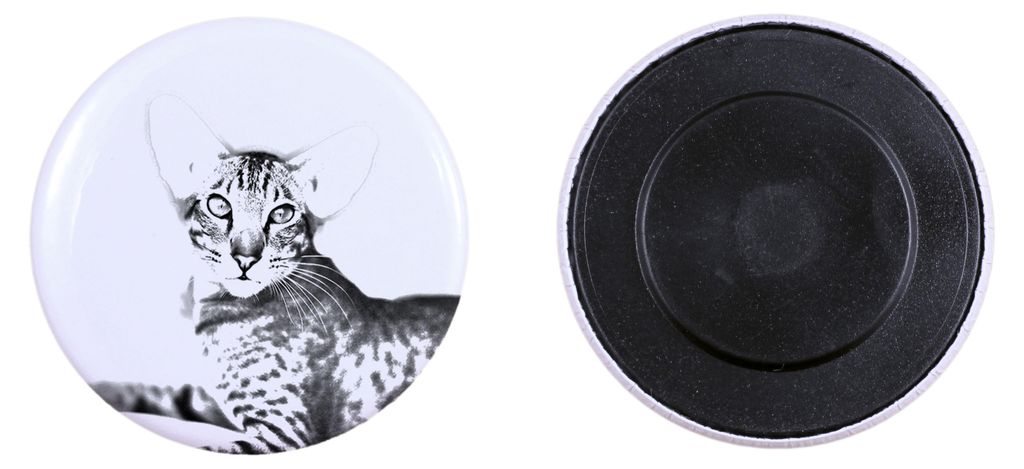 Orientalische Katze - Sammlung von einzigartigen Magneten, eigenes Foto, Marke Art-Dog