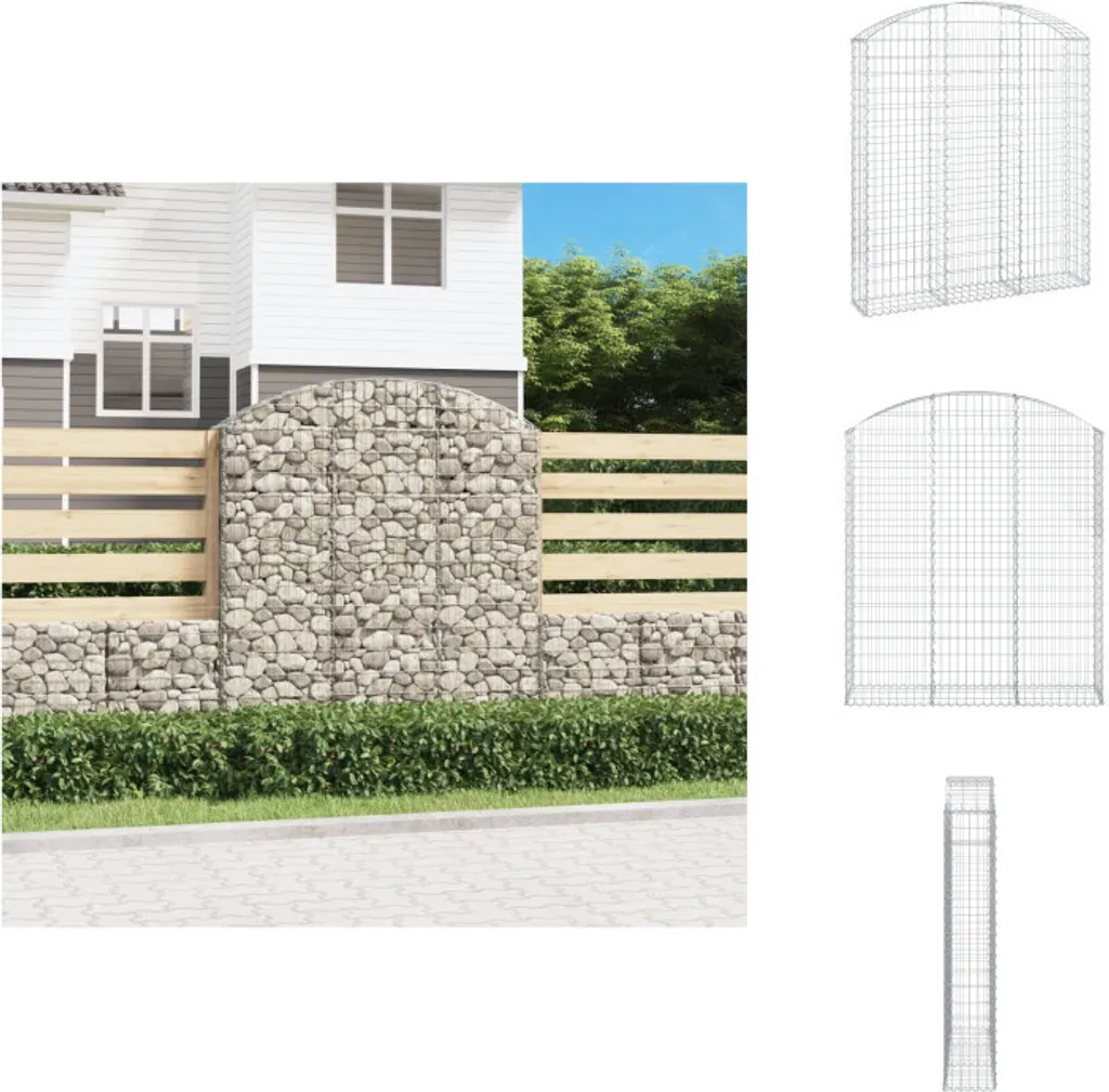 Arche de Fleur en Gabion pour Entrée de Jardin et Plantes Grimpantes