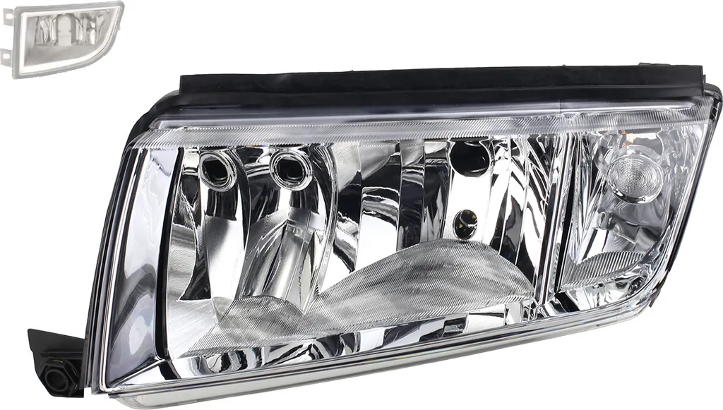 Johns, Fari alogeni compatibili con Skoda Fabia 6Y 09/99- 03/08 H7 H3 Li. + fendinebbia 6Y1941015C 6Y1941015H 6Y1941015 6Y0941699A