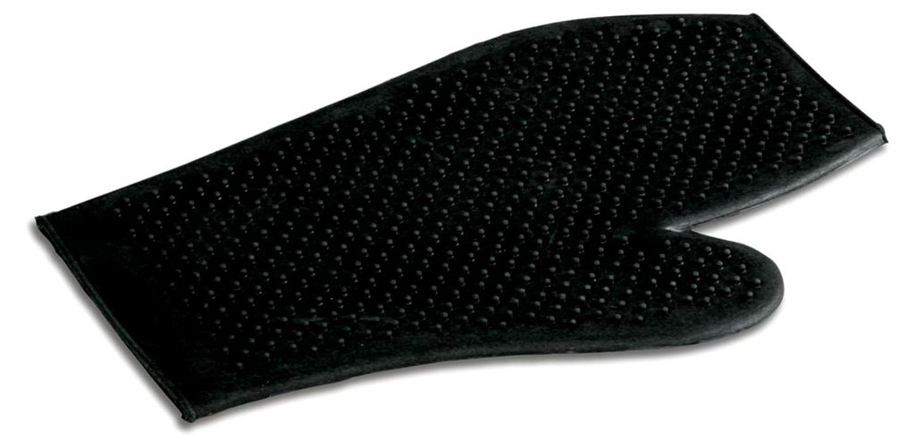 Gummihandschuh, schwarz