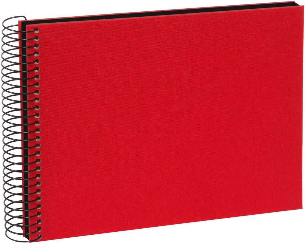 Goldbuch Spiralalbum Bella Vista rot 25x17 cm Produktbild 