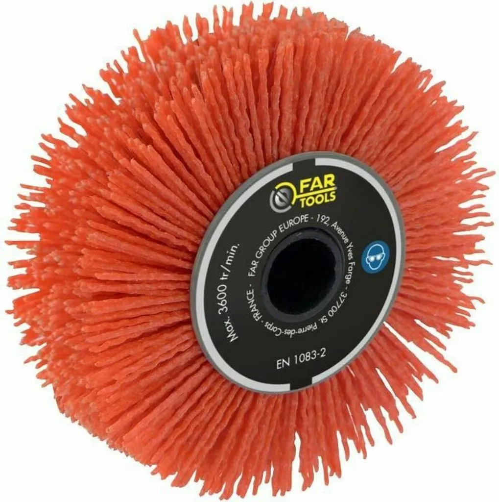 Brosse nylon 120 mm Fartools haute densité pour rénovateur pro